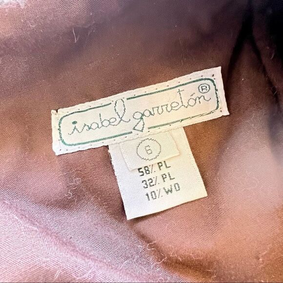 ISABEL GARRETON Girl’s Size 6 Wool Poly Blend Dress Polkadots Pink Red White - Picture 3 of 11